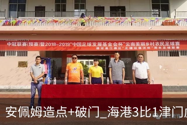 安佩姆造点+破门 海港3比1津门虎
