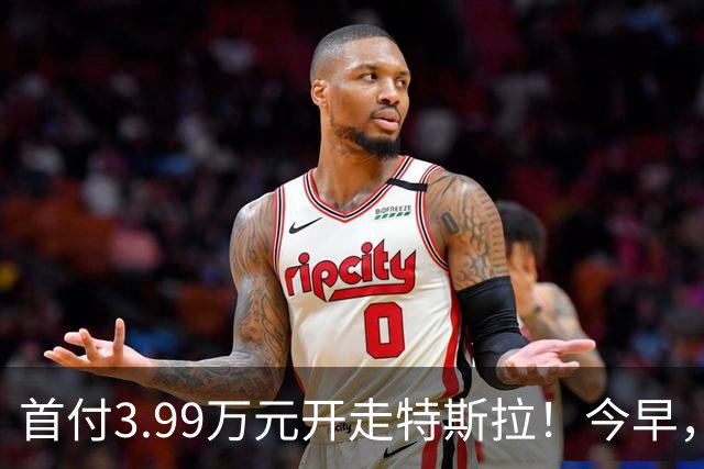 首付3.99万元开走特斯拉！今早，特斯拉推出全新方案
